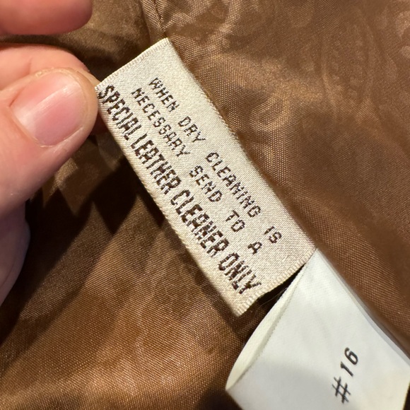 Vintage Global Identity G-III 80’s Leather Trench Coat - Picture 5 of 8